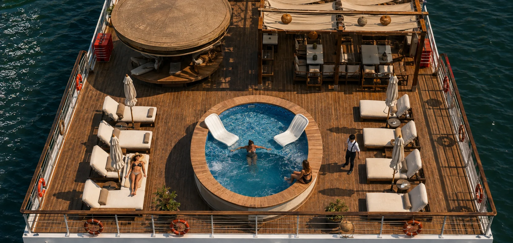A Luxury Suite aboard Hathor Dahabiya